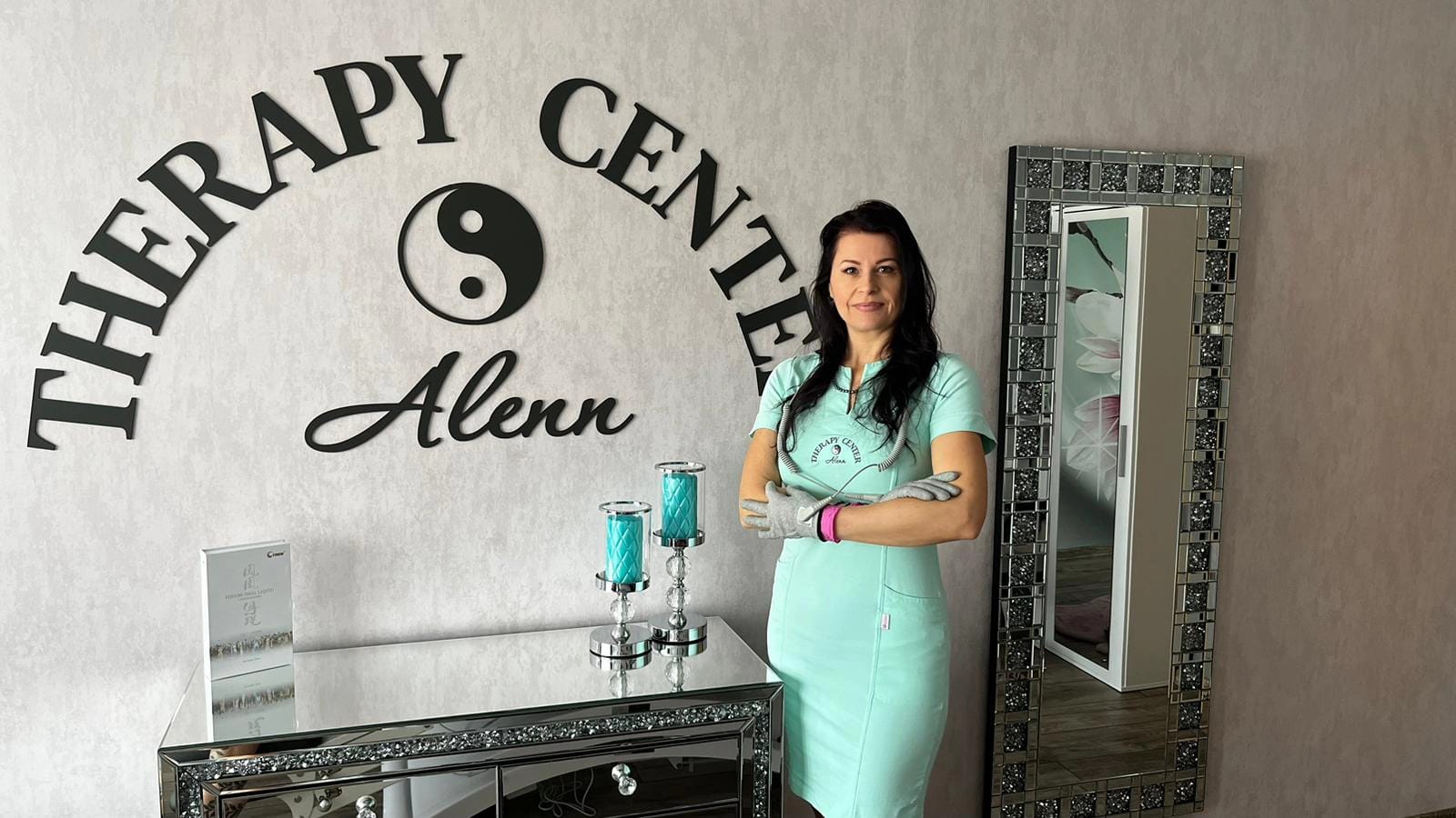Terapeutka v priestore THERAPY CENTER Alenn